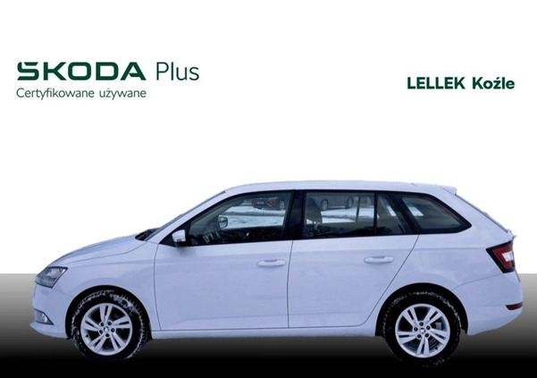 Skoda Fabia cena 54000 przebieg: 65657, rok produkcji 2020 z Puck małe 67